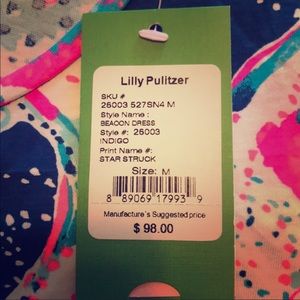 Lilly Pulitzer Beacon dress Starstruck